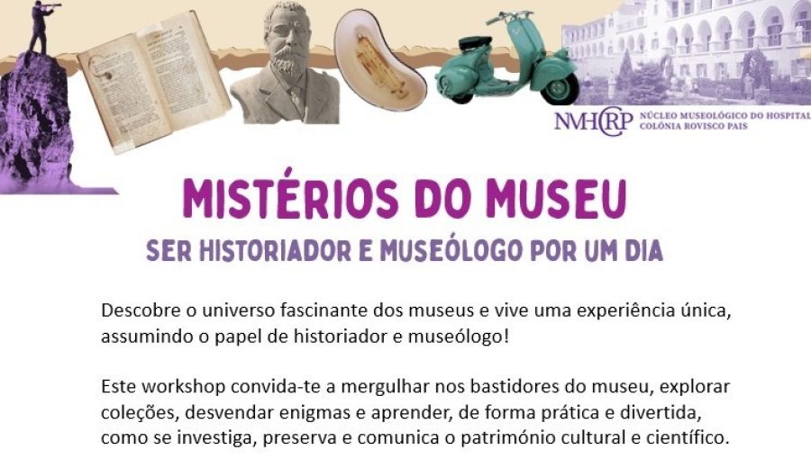 Workshop juvenil - Mistérios do Museu