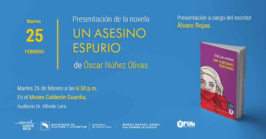 Presentación de novela. Un asesino espurio 
