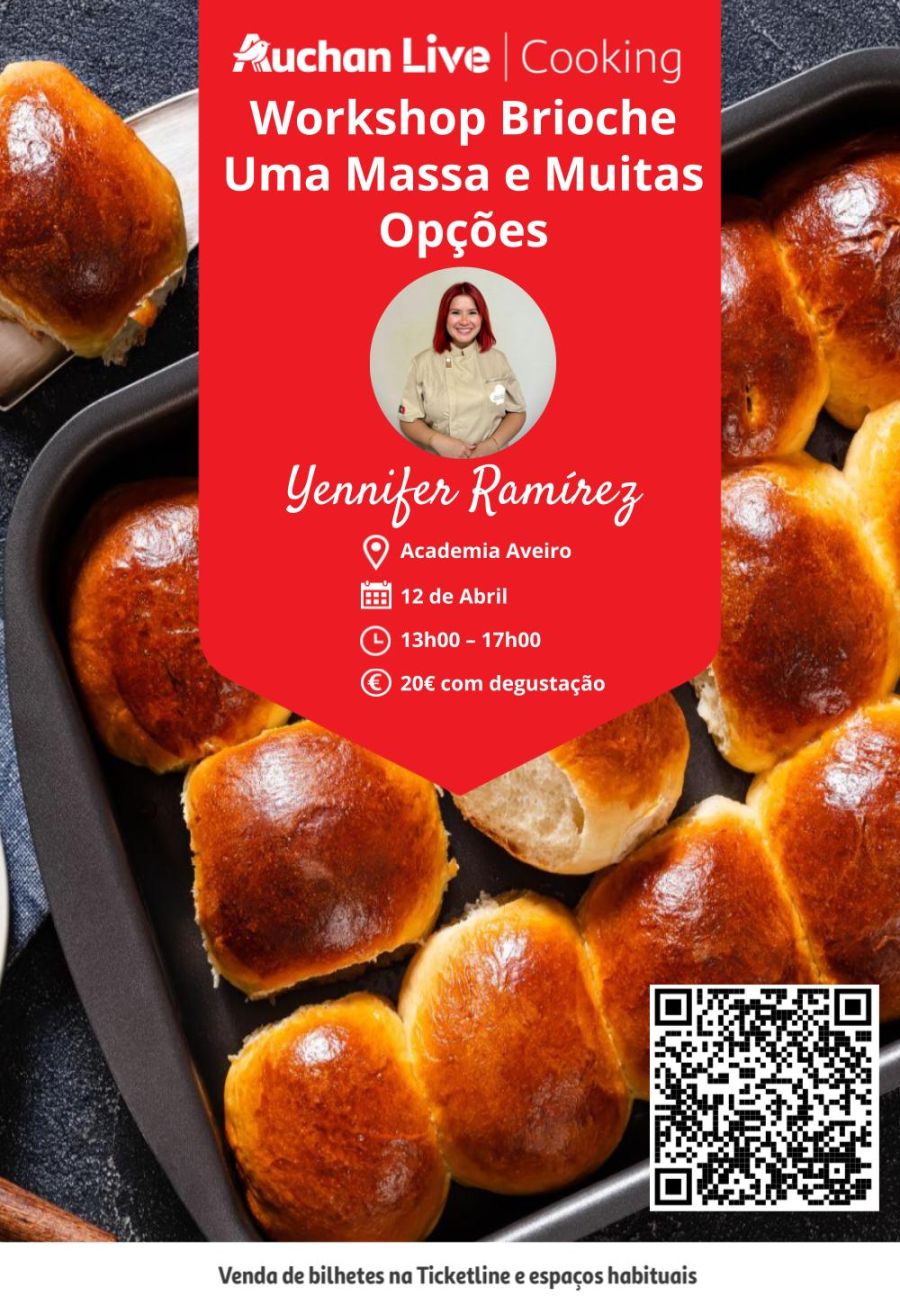 Workshop Brioche - Uma massa e muitas opções