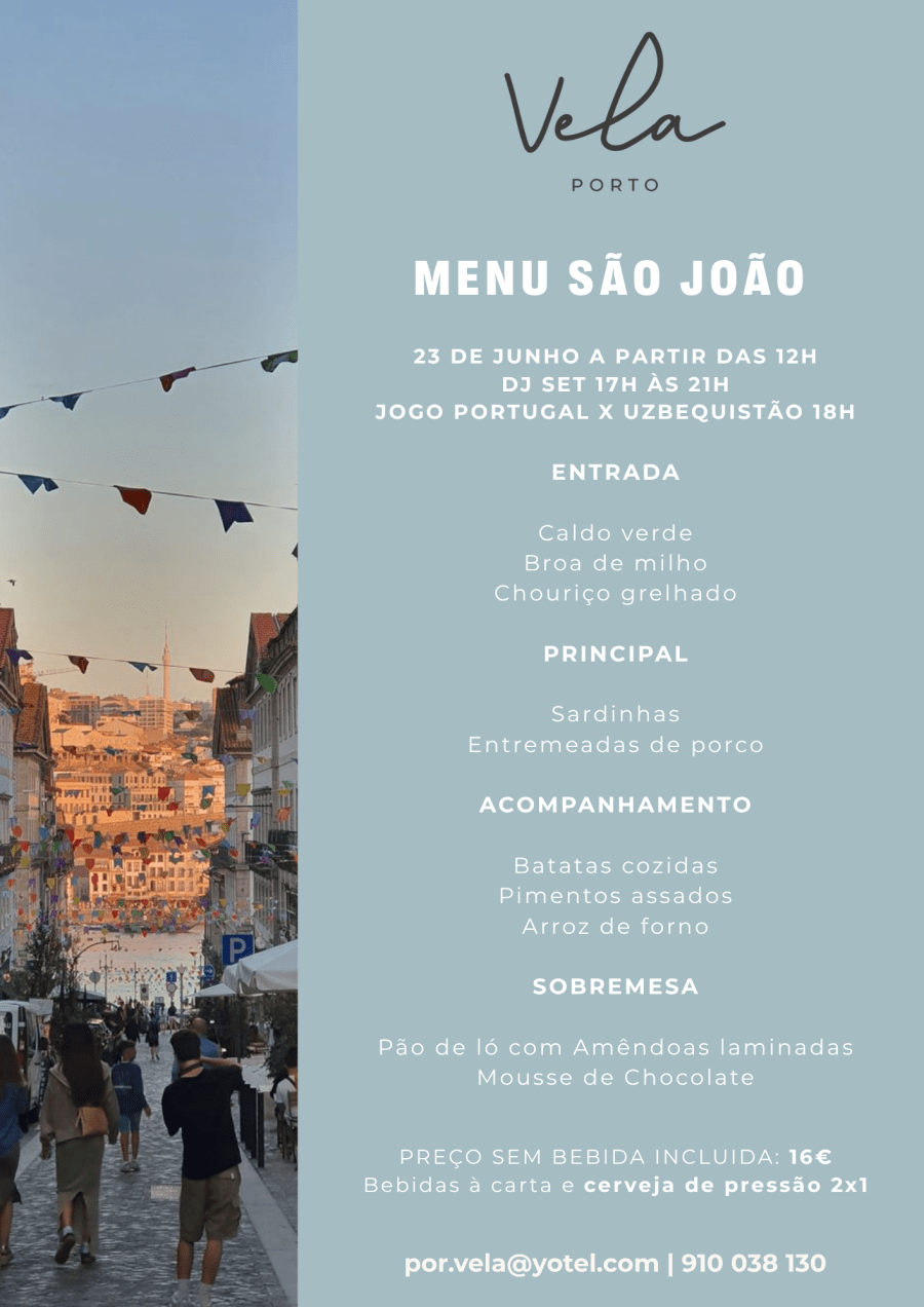 São João e Mundial no YOTEL Porto