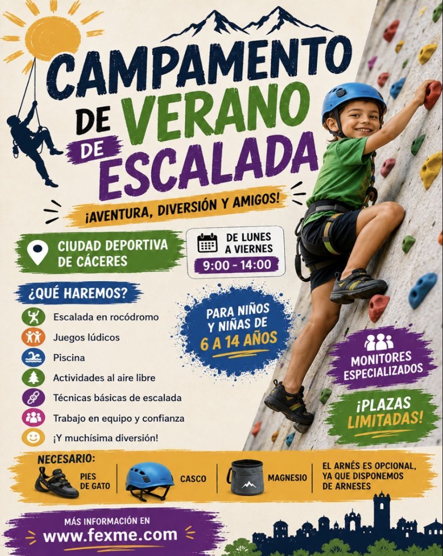 Campamento de Verano de Escalada