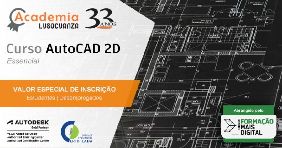 Academia Luso Cuanza - Curso AutoCAD 2D