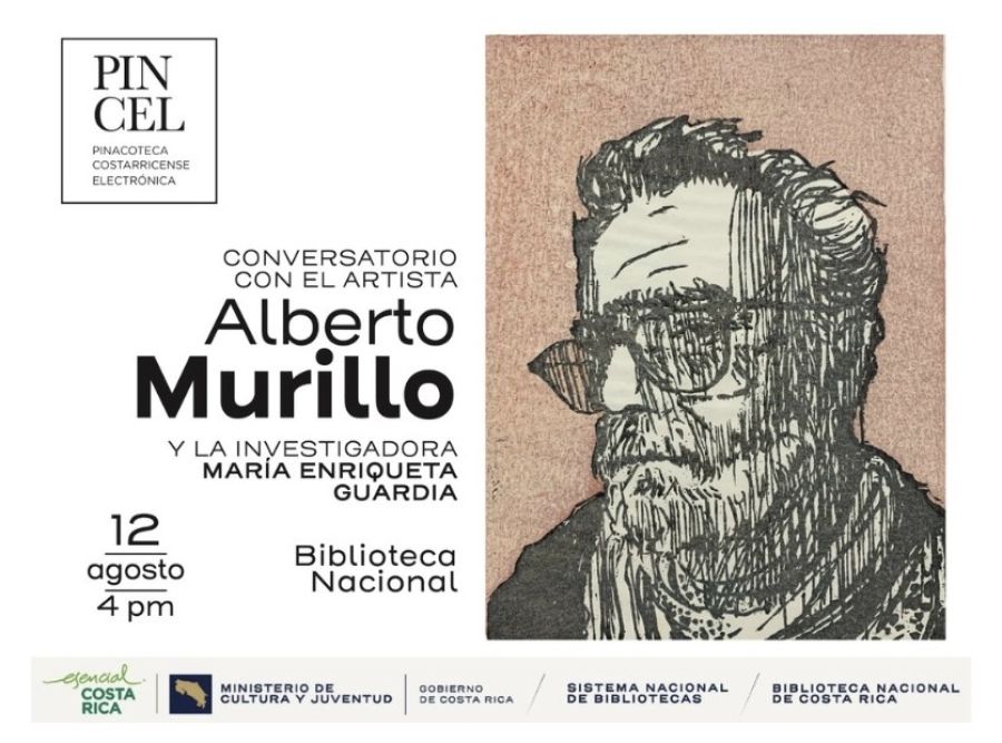 'Conversatorio con el artista Alberto Murillo y la investigadora María Enriqueta Guardia'