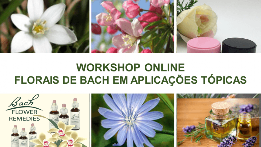 Workshop Online Florais de Bach para Aplicação Corporal
