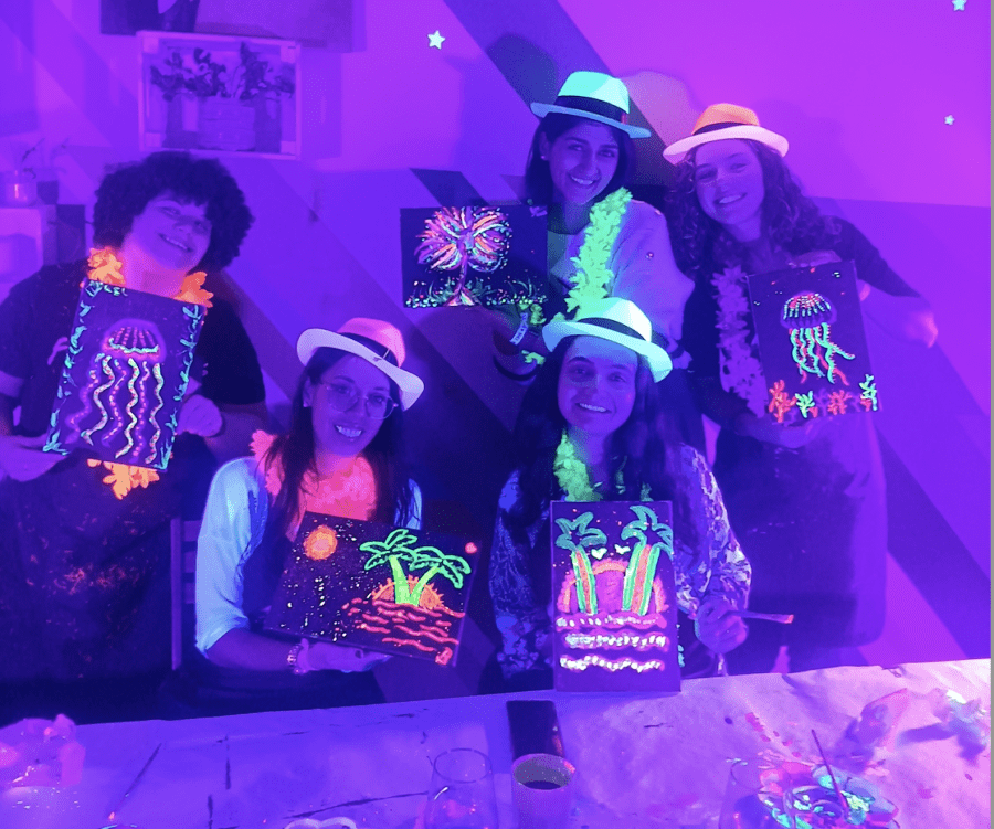 PAINTING IN THE DARK WORKSHOP