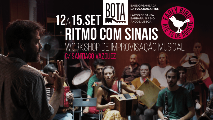 Workshop de Improvisação Musical - Ritmo com Sinais