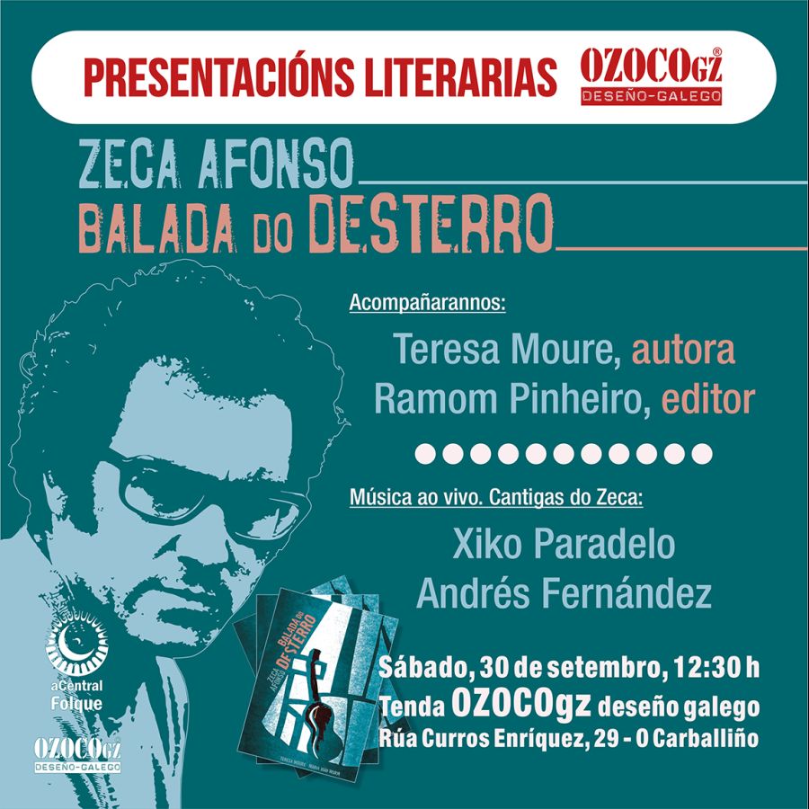 Presentación de ZECA AFONSO. BALADA DO DESTERRO