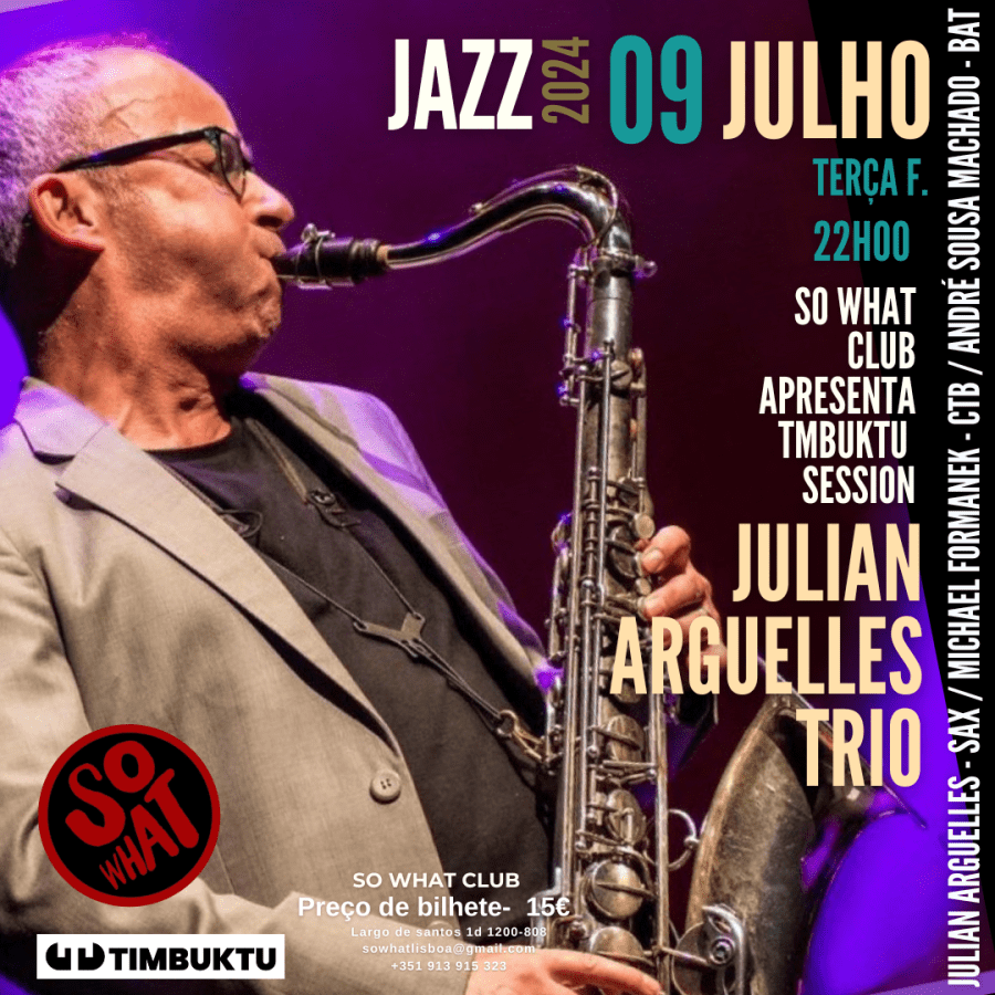 So What apresenta Julian Arguelles trio 