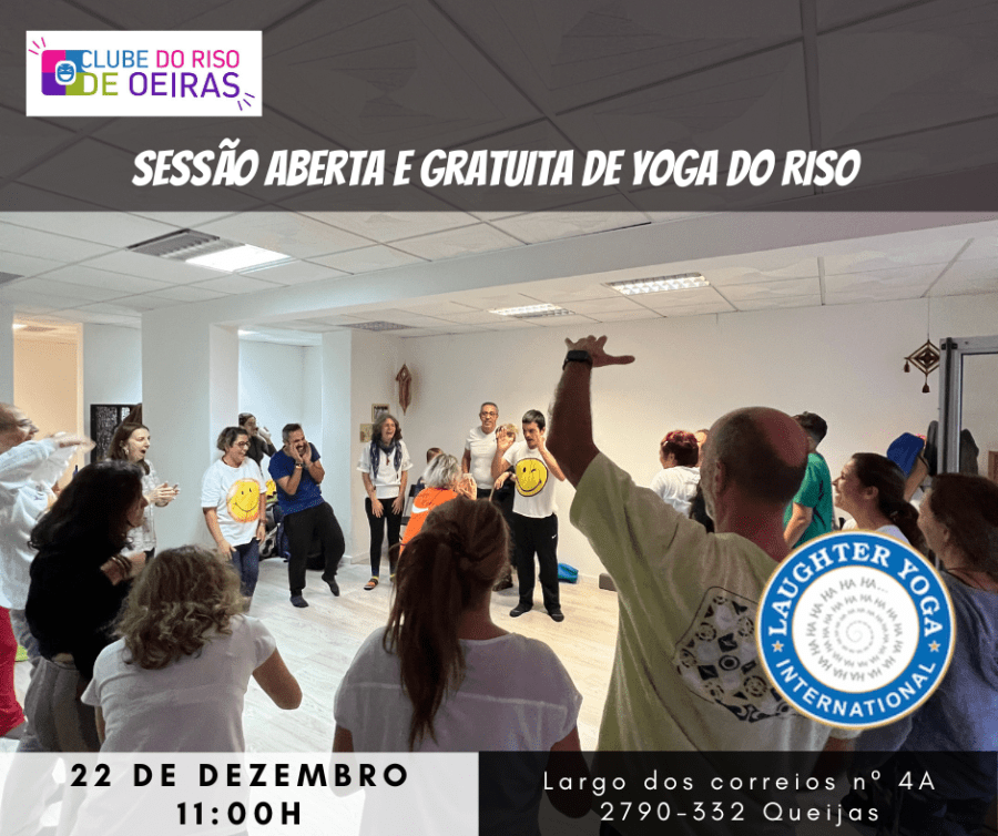 Sessão de Yoga do Riso