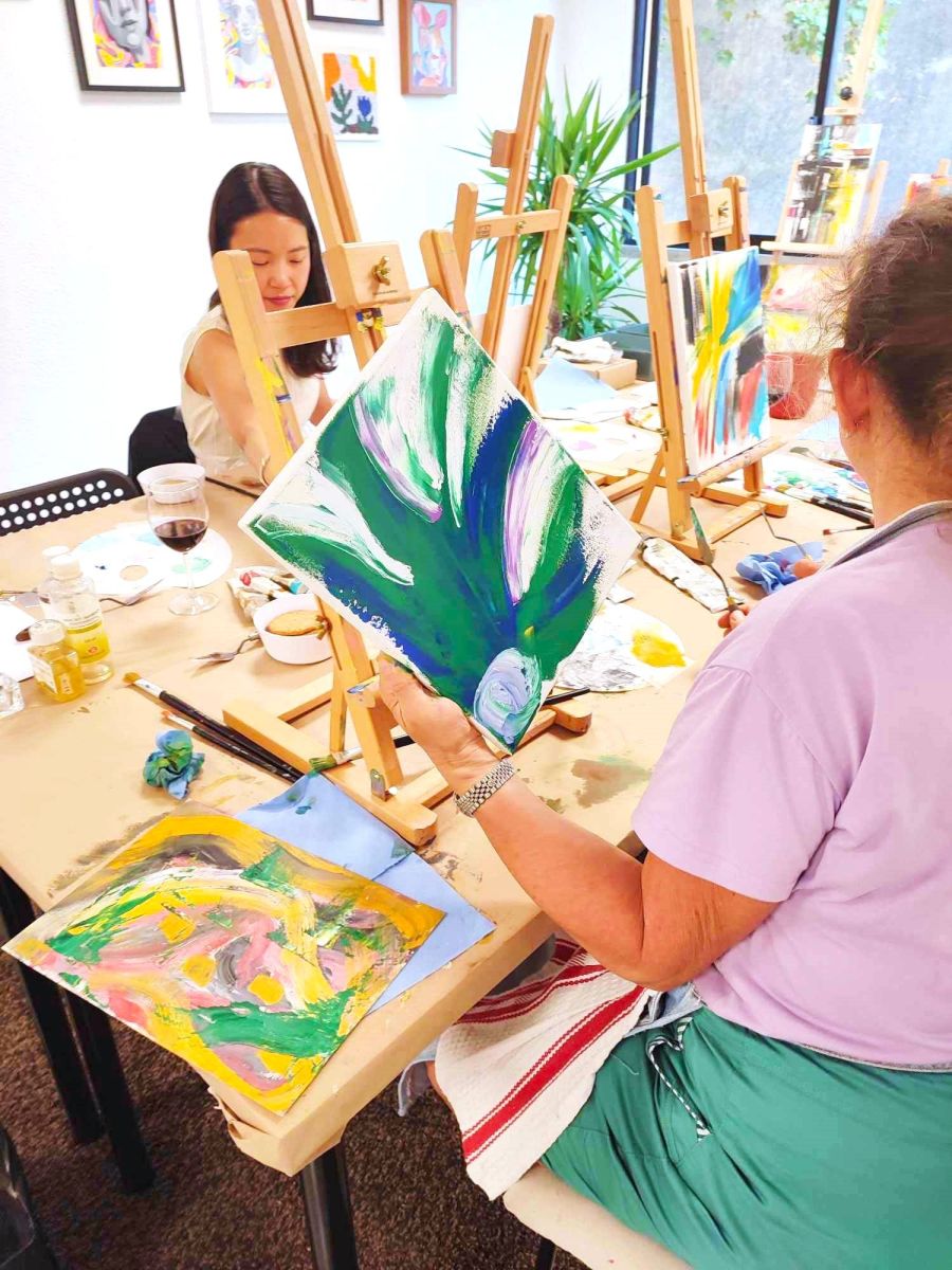 Abstract Oil Painting Workshop