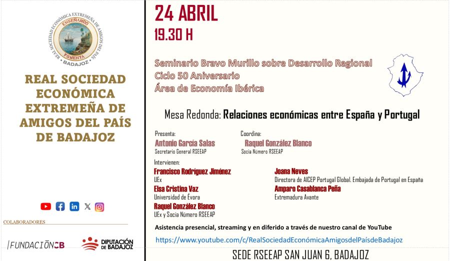  Mesa Redonda 'Relaciones económicas entre España y Portugal'