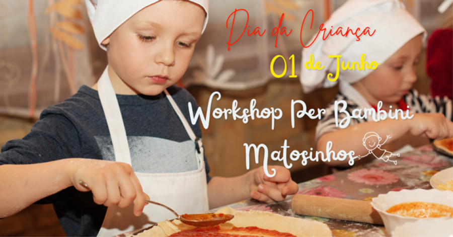 Workshop de Pizza Per Bambini