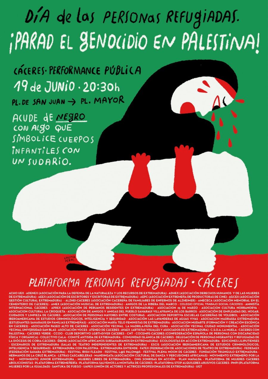 PARAD EL GENOCIDIO EN PALESTINA | Acto/Performance