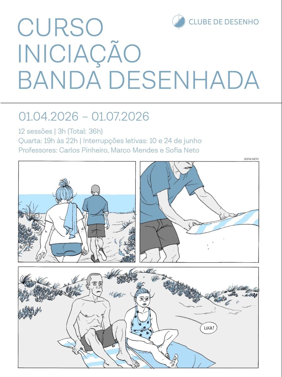 CURSO DE INICIAÇÃO À BANDA DESENHADA