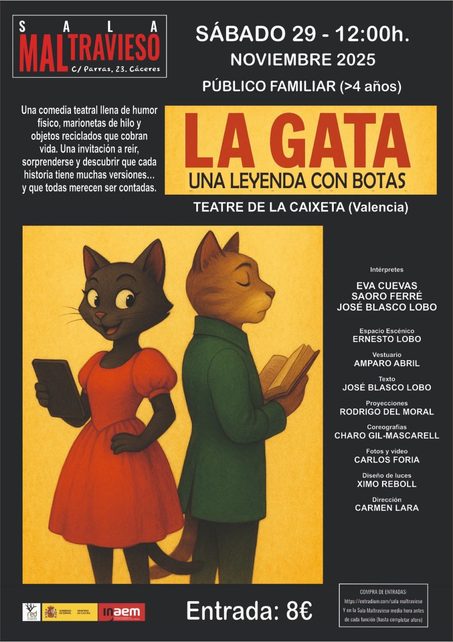 LA GATA. UNA LEYENDA CON BOTAS