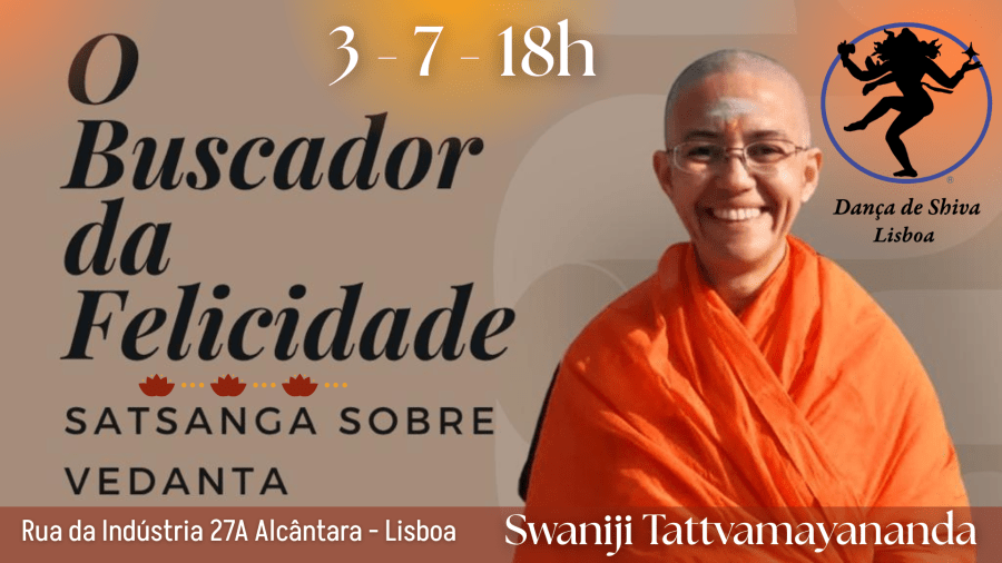 O buscador da Felicidade com Swaniji Tattvamayananda