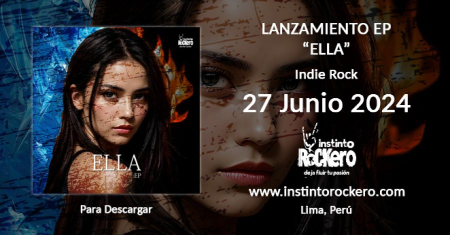 INSTINTO ROCKERO. Lanzamiento EP, ¡Ella!