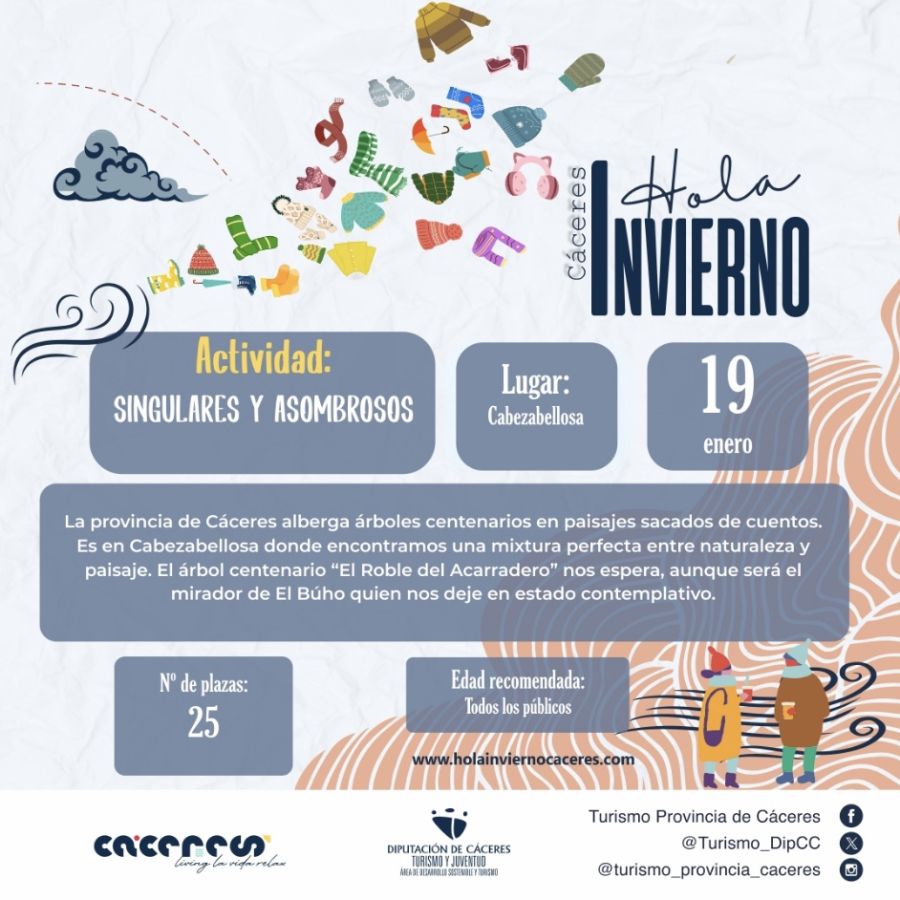 SINGULARES Y ASOMBROSOS | Hola, Invierno 2025