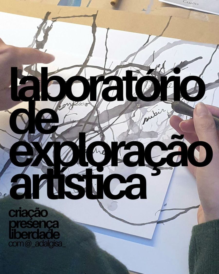 LABORATÓRIO DE EXPLORAÇÃO ARTÍSTICA - todas as terças-feiras, um tema novo para explorar a criatividade em liberdade, expressão e descoberta, com @_adalgisa_