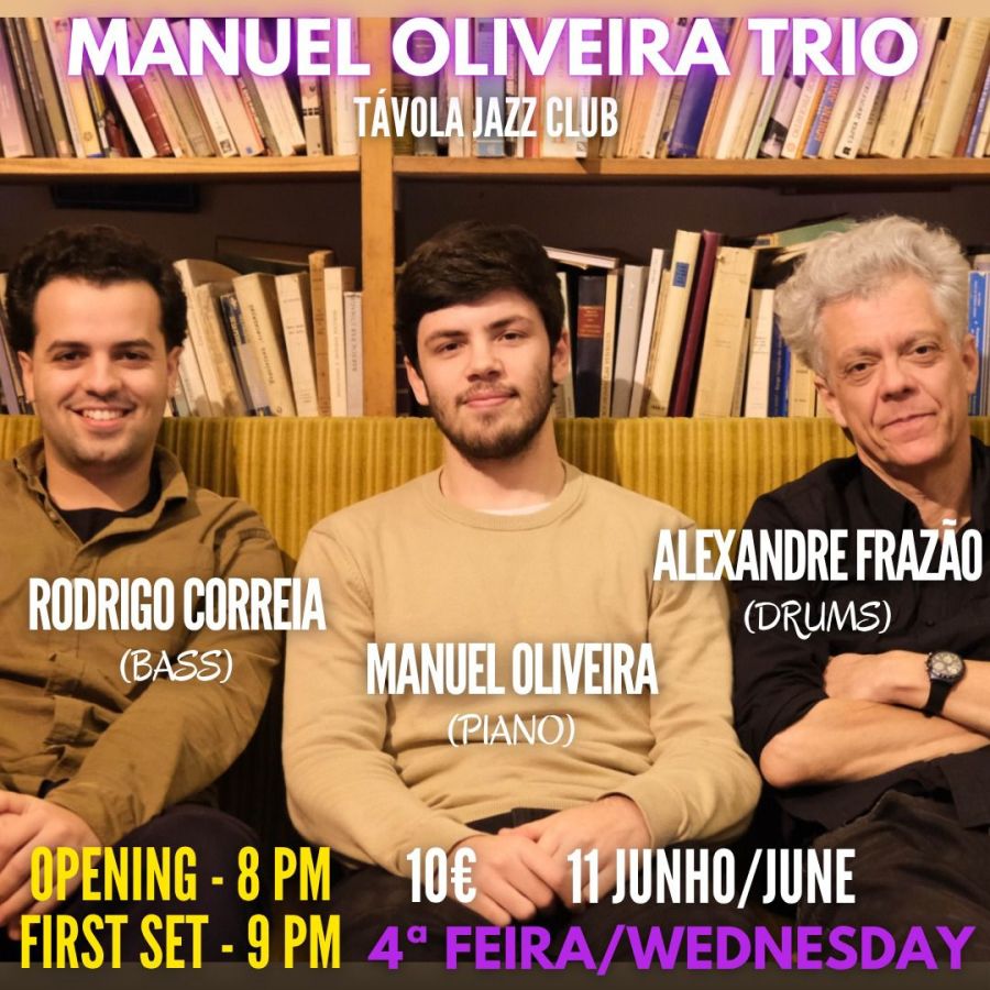 Manuel Oliveira Trio - Live Jazz no Távola Jazz Club