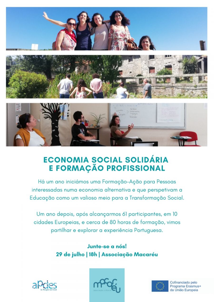 Economia social solidária e formação profissiinal