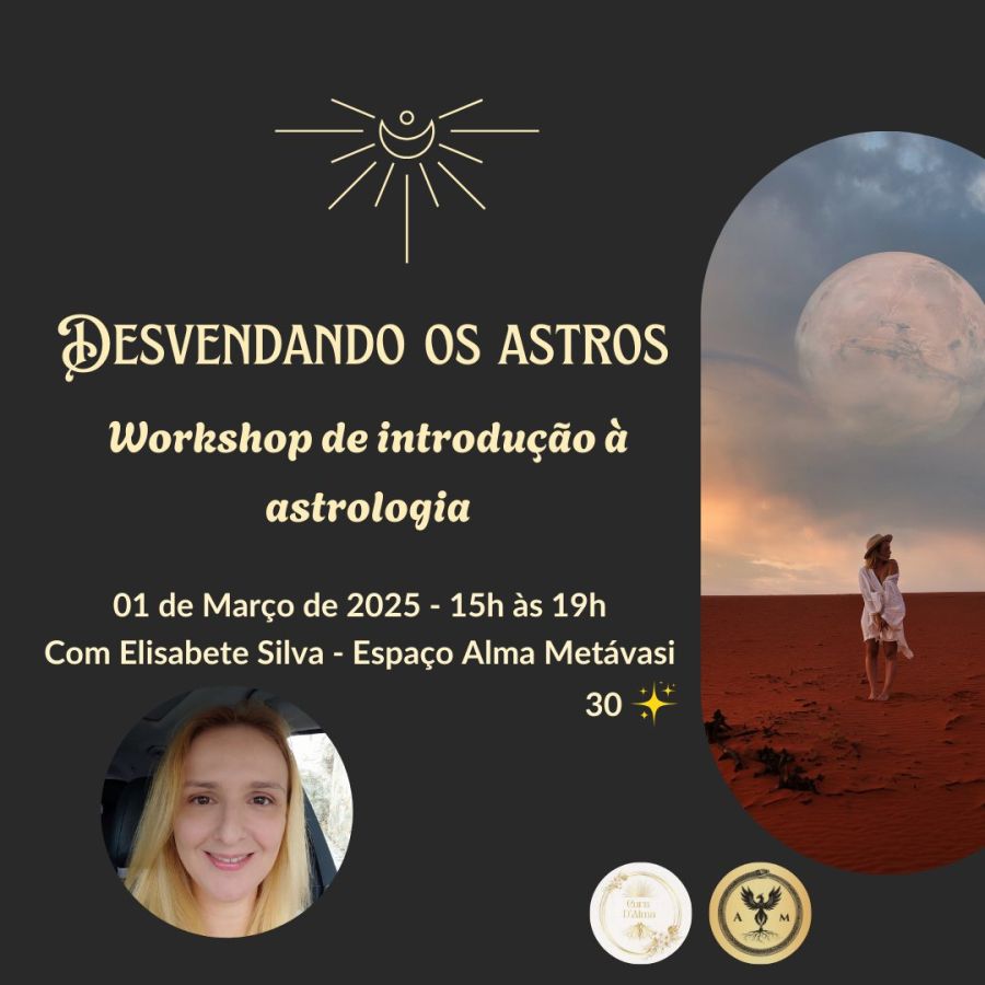 Desvendando os Astros - Workshop de introdução à Astrologia