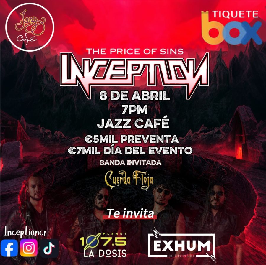 Presentación del Álbum The Price Of Sins