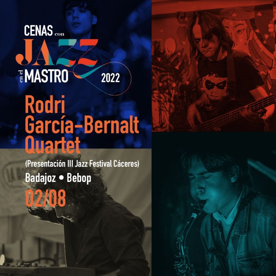 CENAS CON JAZZ EN EL MASTRO | Rodri García-Bernalt Quartet (Bebop)