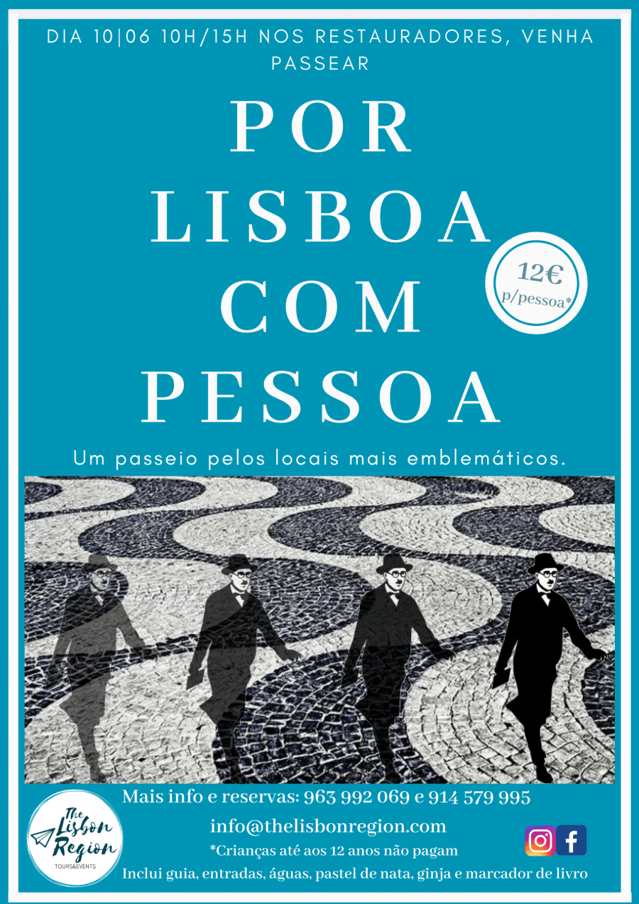 Passeio 'Por Lisboa com Pessoa'