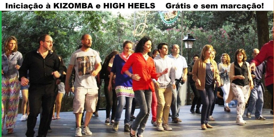 Festas concelho Oeiras com workshop Kizomba, Saltos Altos e exibição ao ar livre