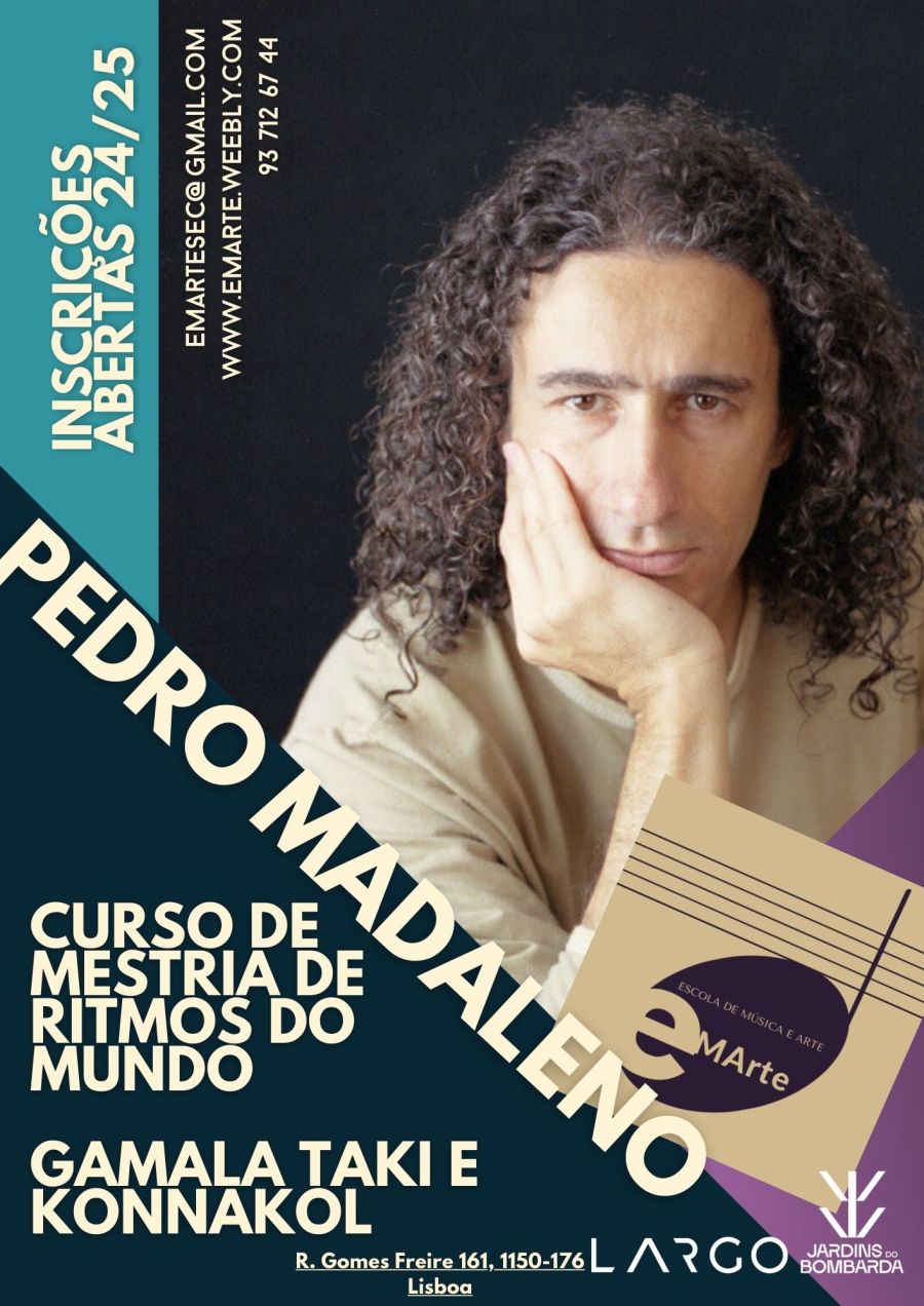 Curso de world music na EMARTE