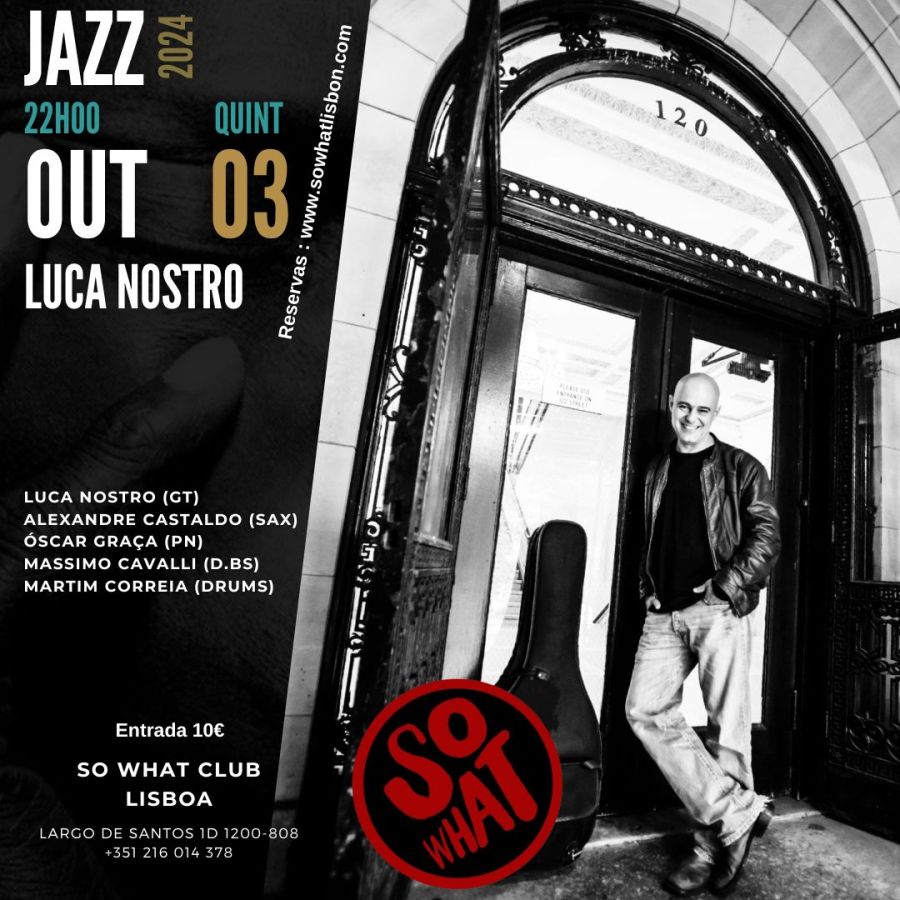 So What Club apresenta Luca Nostro 