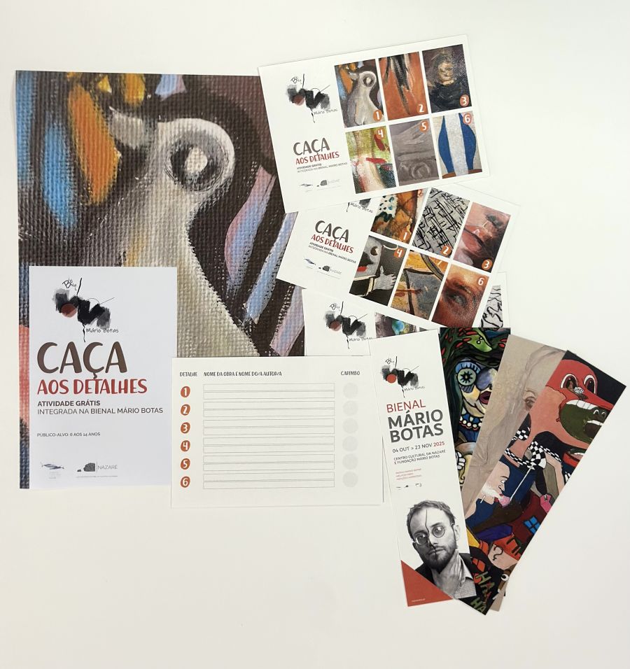 Caça aos detalhes - 1ª Bienal de Pintura Mário Botas