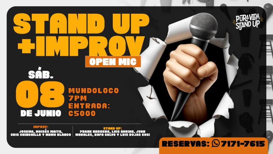 Open de Stand Up Open de Improv