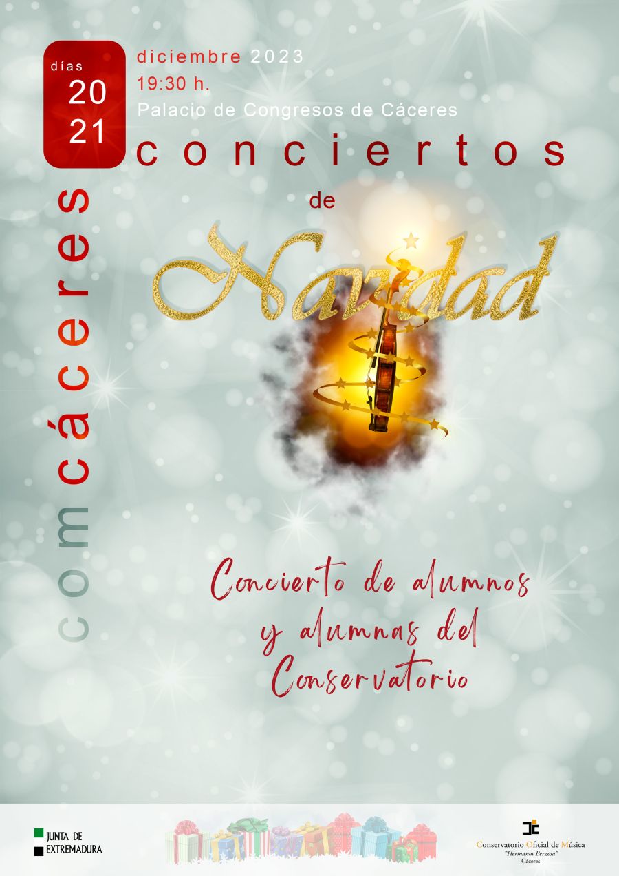 Conciertos de Navidad conservatorio