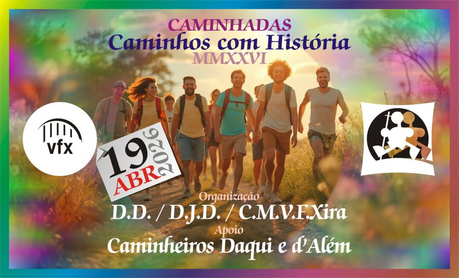 2026.04-19 | CAMINHADA GRATUITA - 'Caminhos com História' - 15km