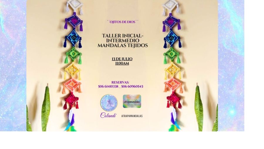 Taller Inicial-Intermedio. Mandalas Tejidos
