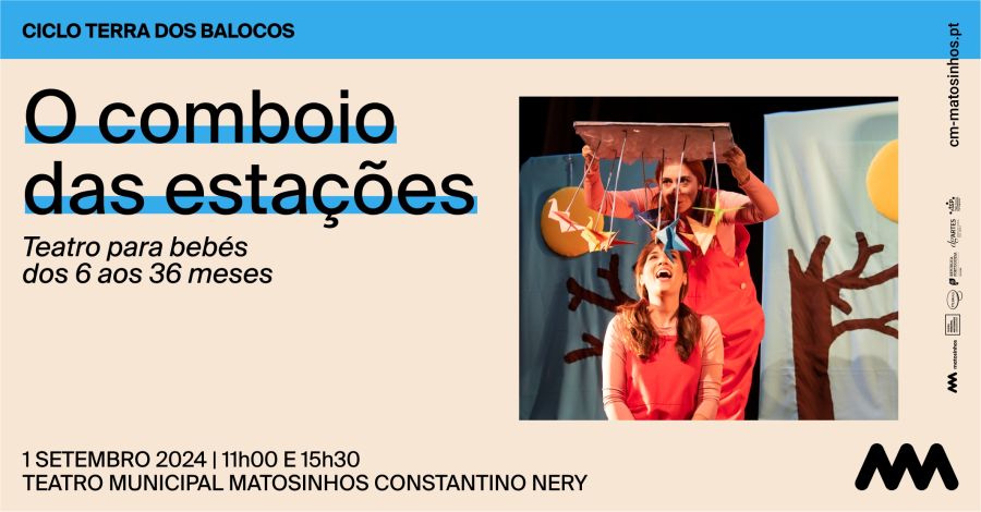 O comboio das estações - Teatro para bebés