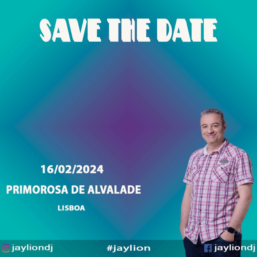 Sexta-feira 16 de Fevereiro temos festa na Primorosa com o DJ Jay Lion, 70's 80's 90's 2000's