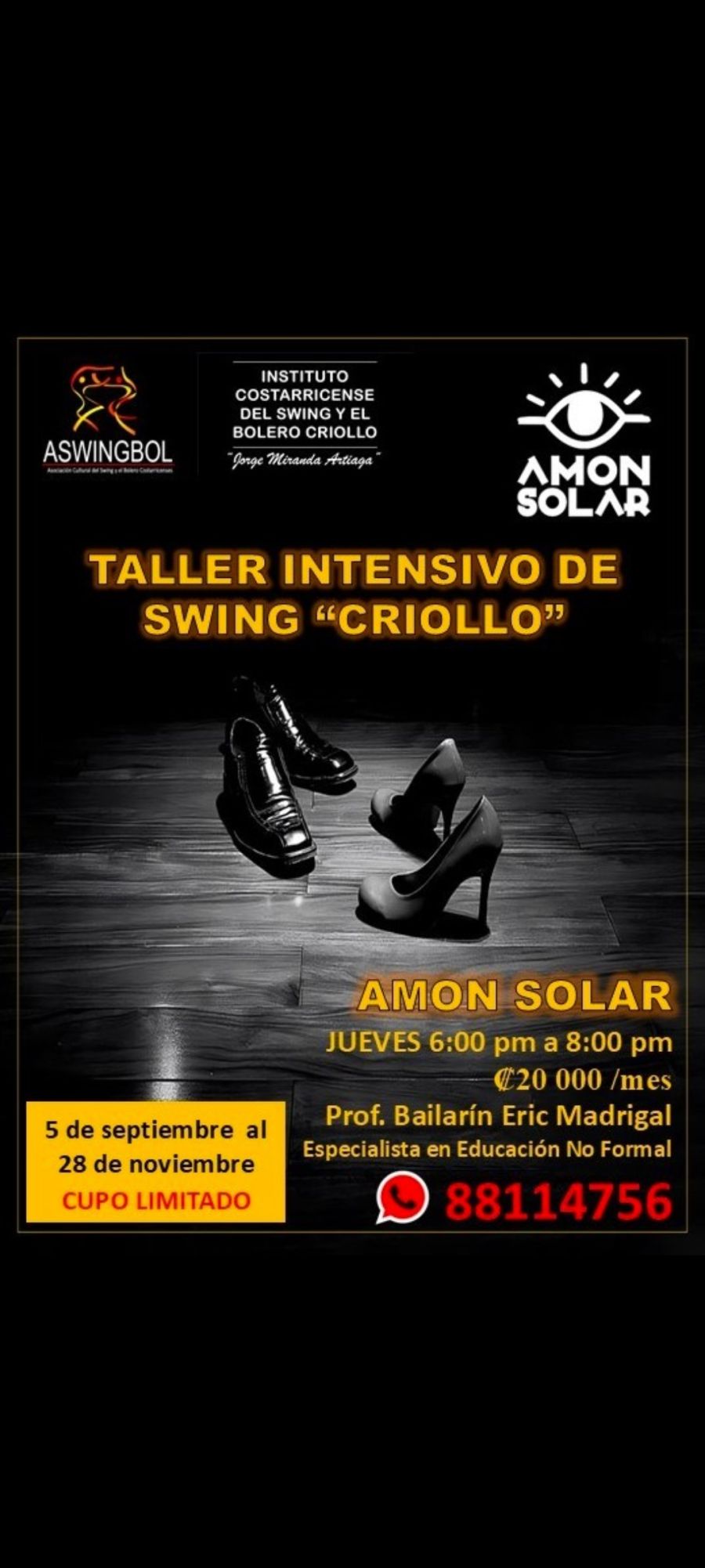 Taller Intensivo de swing criollo