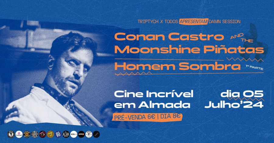 Conan Castro and the Moonshine Piñatas + Homem Sombra