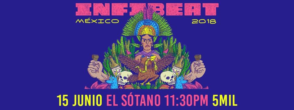 Infibeat en El Sótano. Gira México 2018