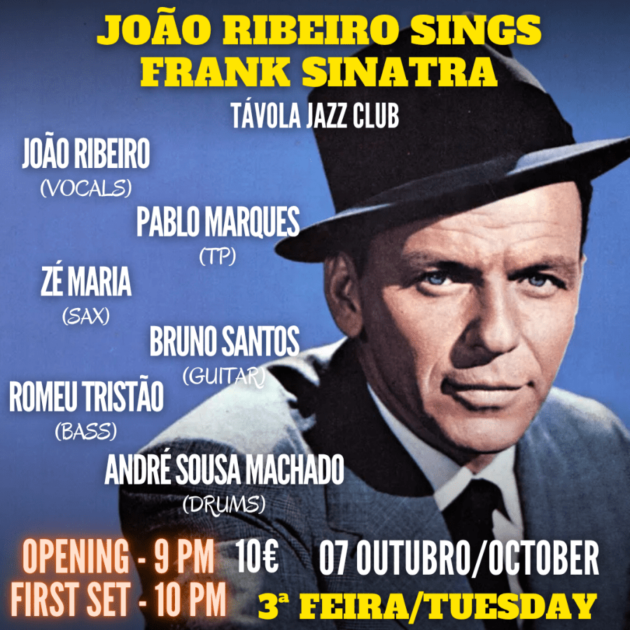 João Ribeiro sings Frank Sinatra - Live Jazz no Távola Jazz Club