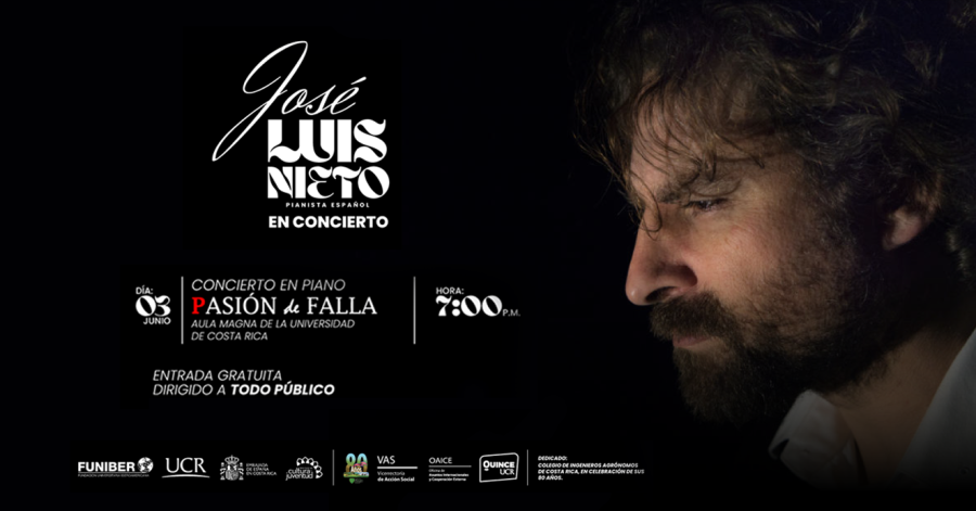 Concierto en Piano Pasión de Falla con José Luis Nieto 