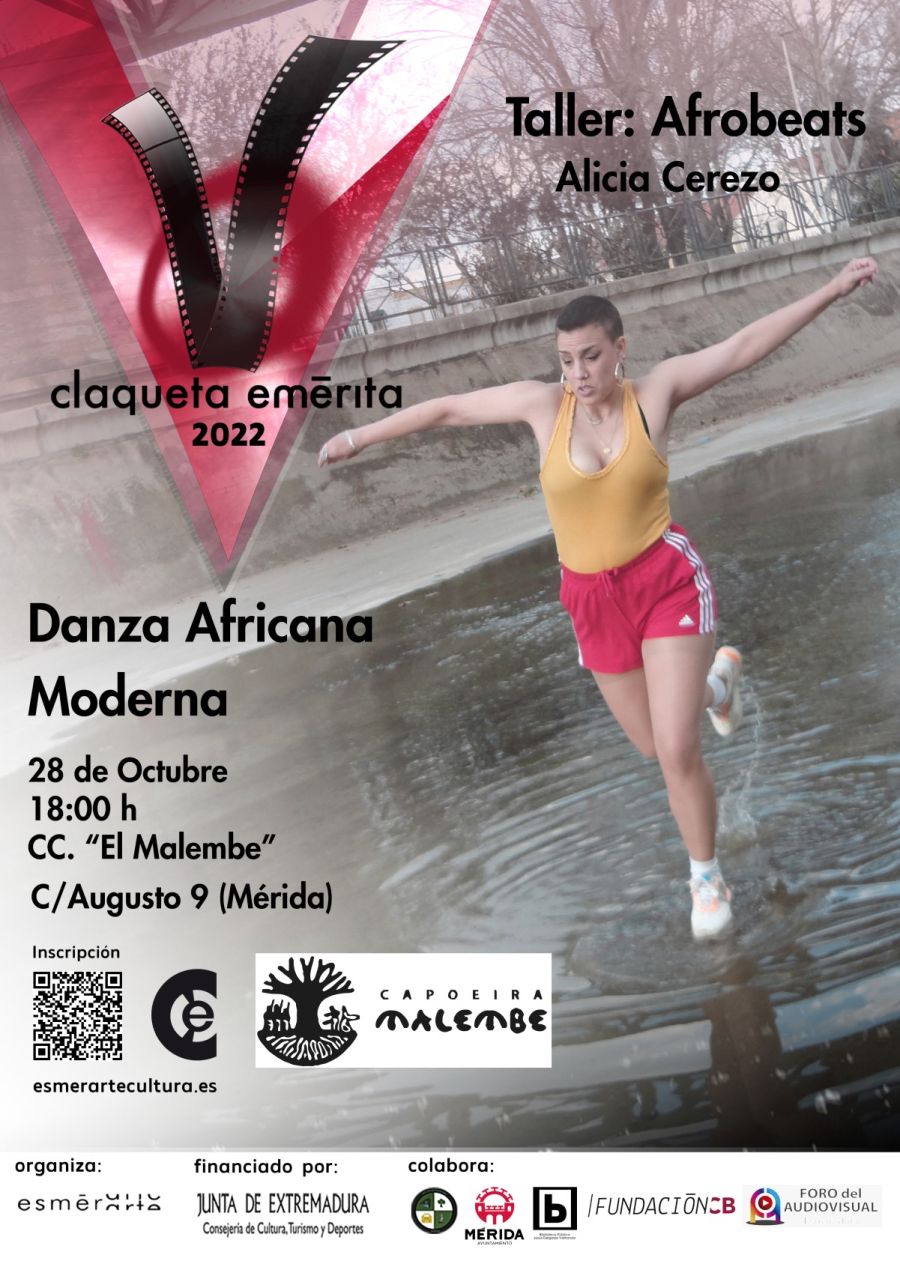 Taller de danza africana moderna (CLAQUETA EMÉRITA)