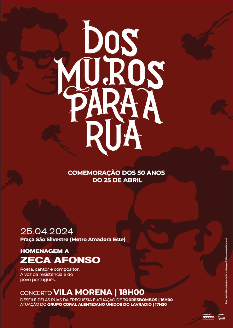 Dos Muros Para a Rua: Homenagem a Zeca Afonso