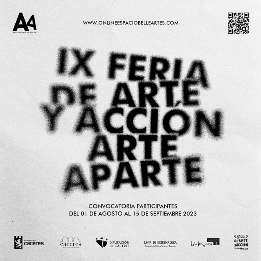 Convocatoria | IX FERIA ARTE APARTE 2023