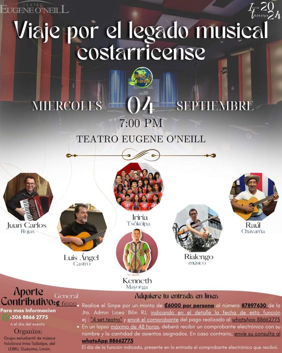 Viaje por el legado musical costarricense 