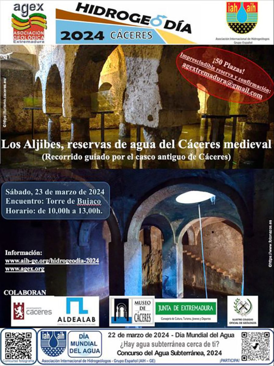 Los Aljibes, reservas de agua del Cáceres medieval