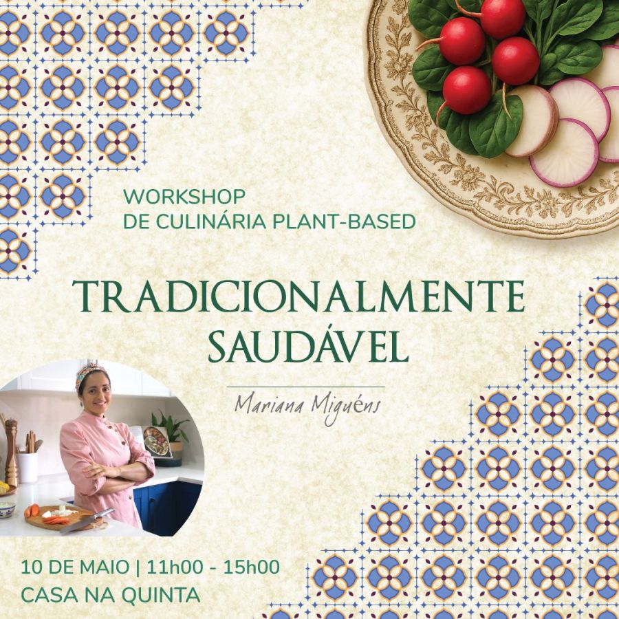 Tradicionalmente Saudável - Workshop de Culinária Plant Based 